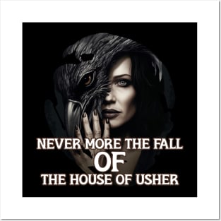 NEVER MORE THE FALL OF THE HOUSE OF USHER Posters and Art